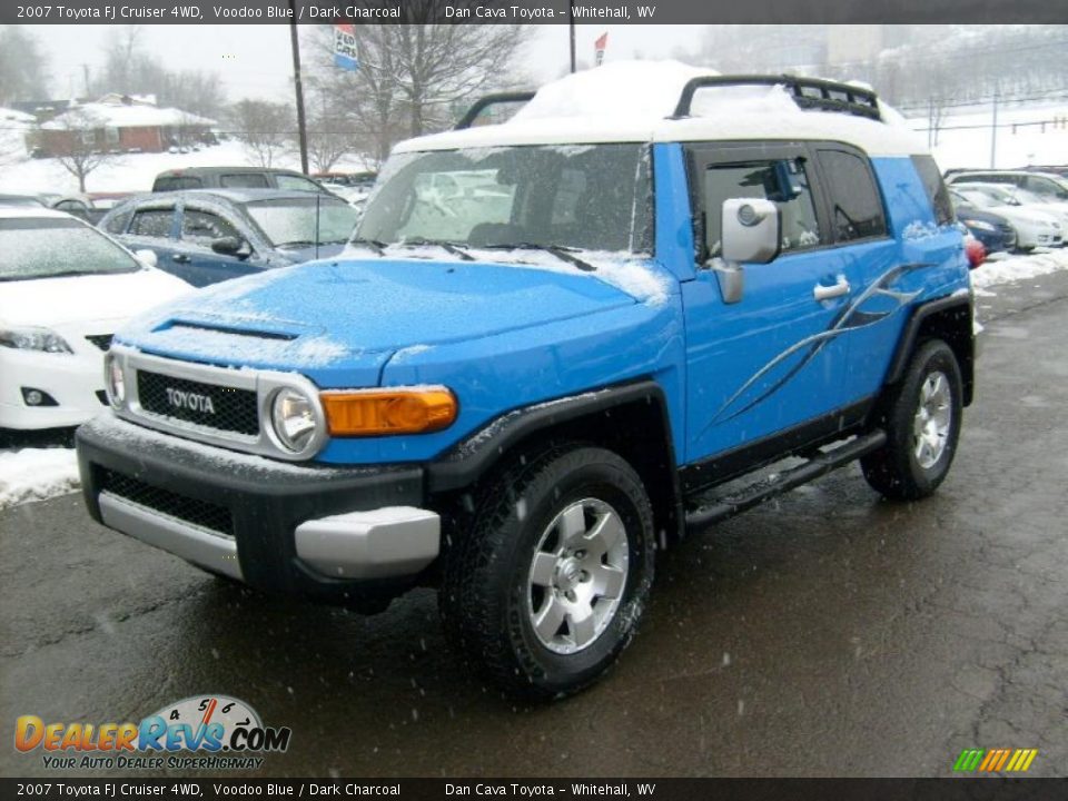 2007 Toyota FJ Cruiser 4WD Voodoo Blue / Dark Charcoal Photo #3