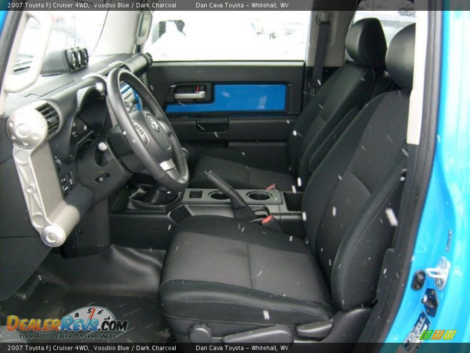 2007 Toyota FJ Cruiser 4WD Voodoo Blue / Dark Charcoal Photo #8