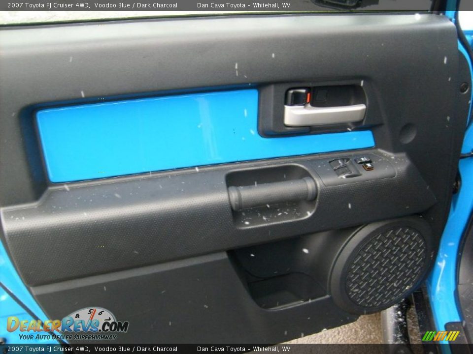 2007 Toyota FJ Cruiser 4WD Voodoo Blue / Dark Charcoal Photo #9