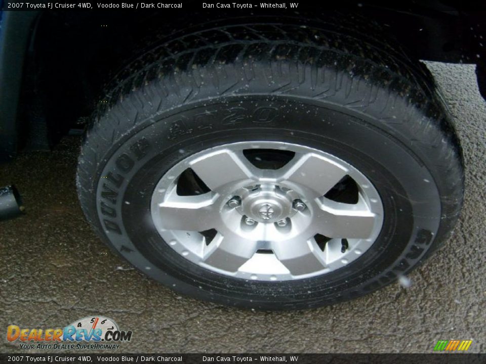 2007 Toyota FJ Cruiser 4WD Voodoo Blue / Dark Charcoal Photo #10