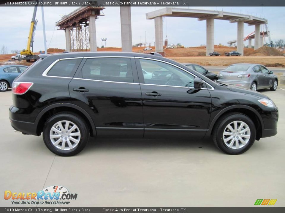 2010 Mazda CX-9 Touring Brilliant Black / Black Photo #4