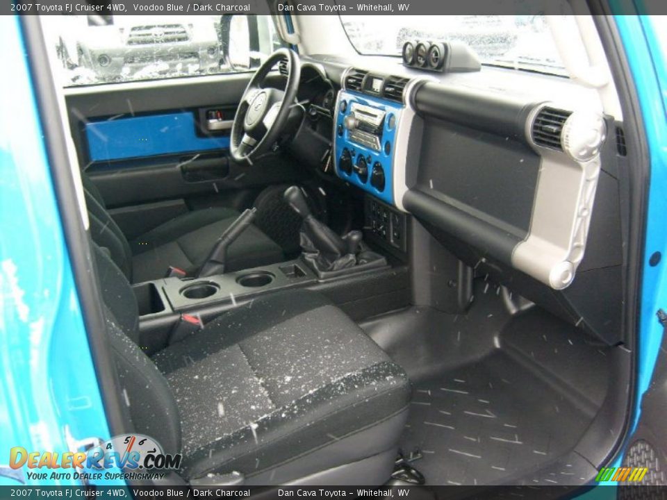 2007 Toyota FJ Cruiser 4WD Voodoo Blue / Dark Charcoal Photo #11
