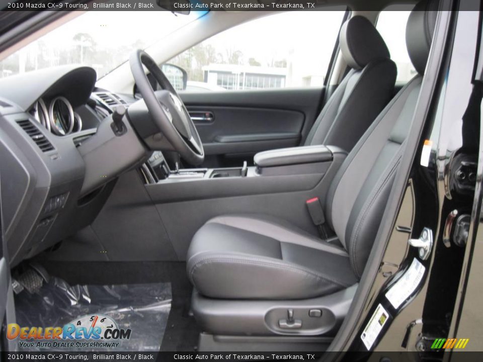 2010 Mazda CX-9 Touring Brilliant Black / Black Photo #7