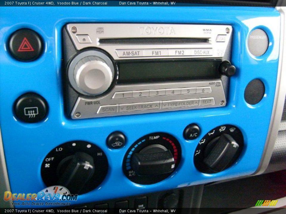 2007 Toyota FJ Cruiser 4WD Voodoo Blue / Dark Charcoal Photo #14