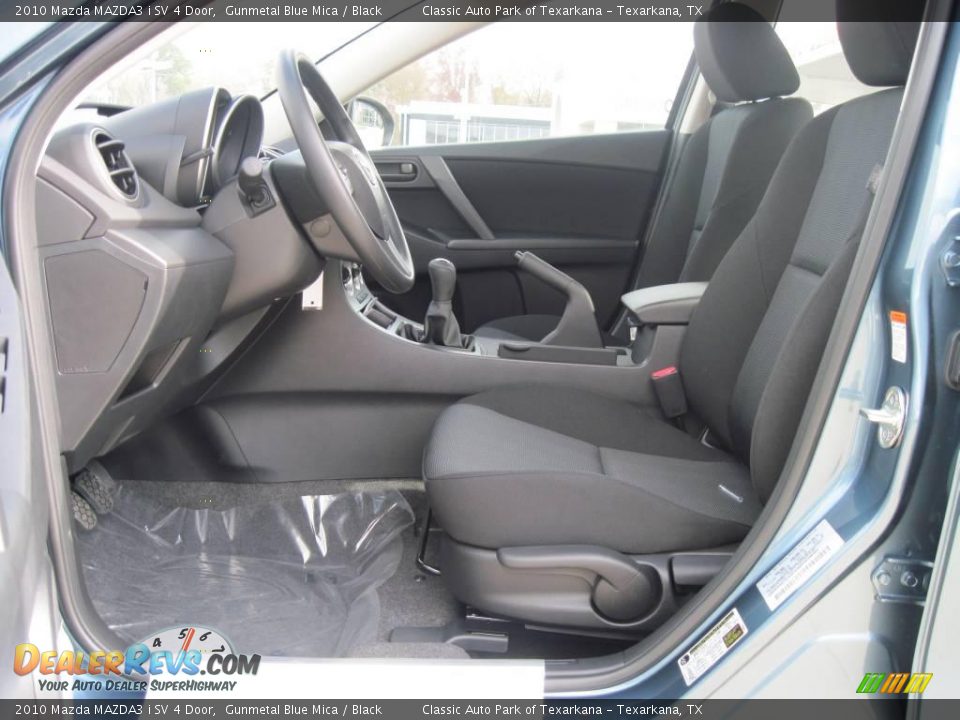 2010 Mazda MAZDA3 i SV 4 Door Gunmetal Blue Mica / Black Photo #7