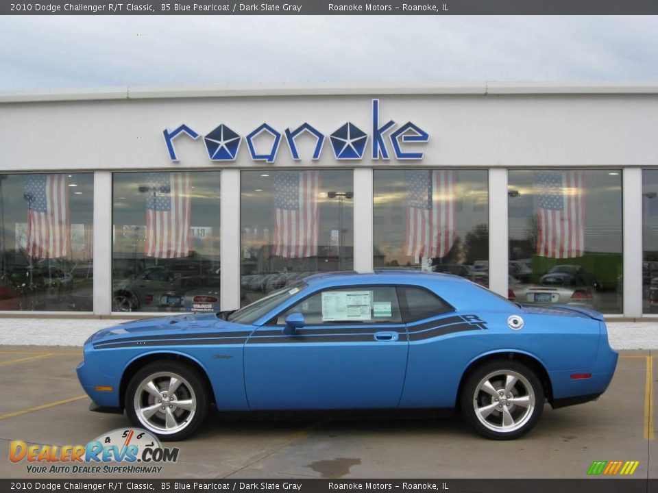 2010 Dodge Challenger R/T Classic B5 Blue Pearlcoat / Dark Slate Gray Photo #1