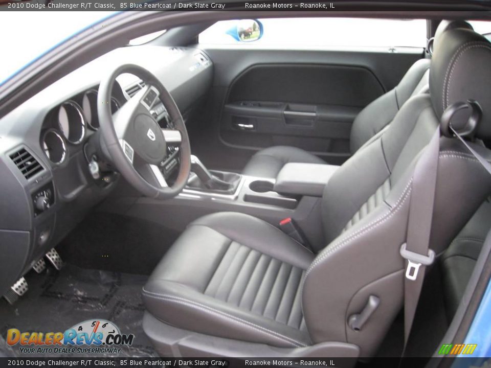 2010 Dodge Challenger R/T Classic B5 Blue Pearlcoat / Dark Slate Gray Photo #2