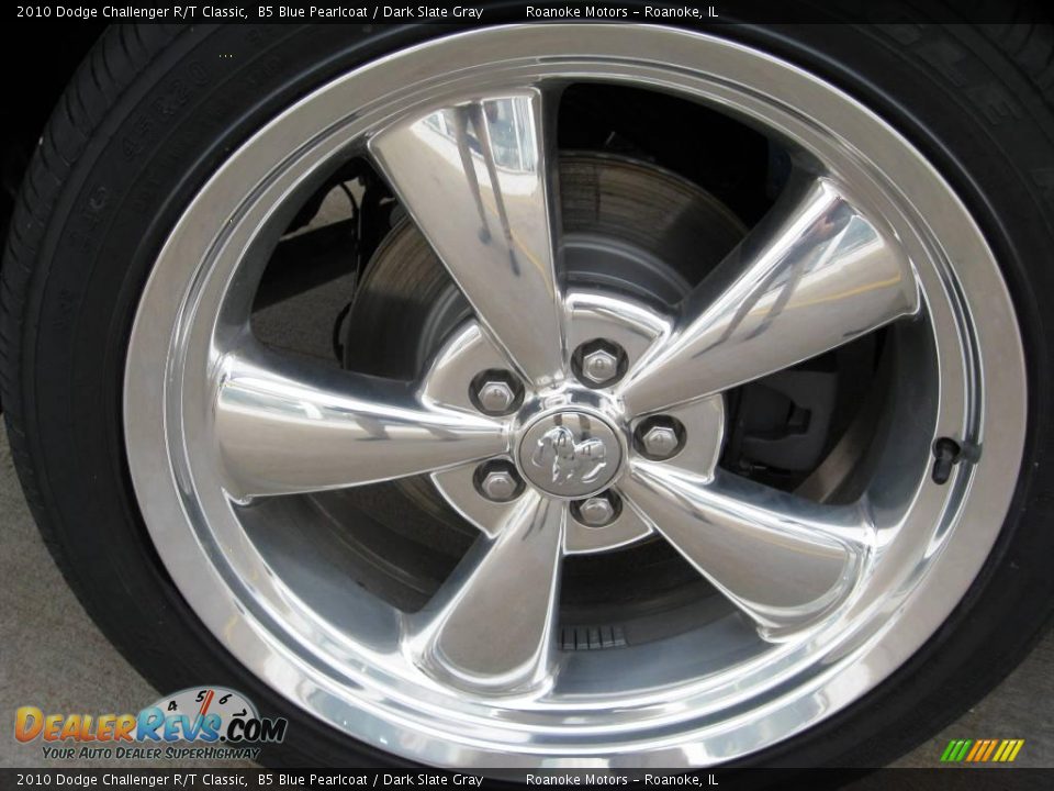 2010 Dodge Challenger R/T Classic B5 Blue Pearlcoat / Dark Slate Gray Photo #4