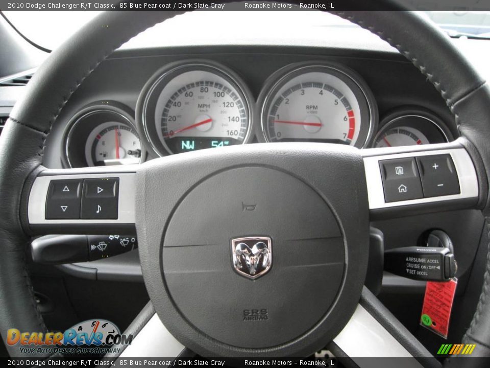 2010 Dodge Challenger R/T Classic B5 Blue Pearlcoat / Dark Slate Gray Photo #6