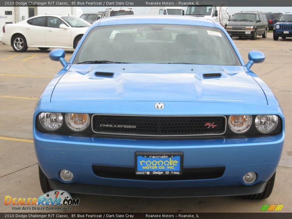 2010 Dodge Challenger R/T Classic B5 Blue Pearlcoat / Dark Slate Gray Photo #9