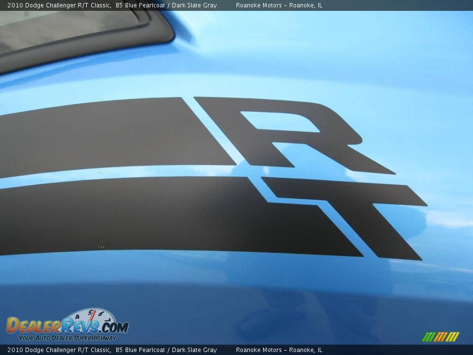 2010 Dodge Challenger R/T Classic B5 Blue Pearlcoat / Dark Slate Gray Photo #12