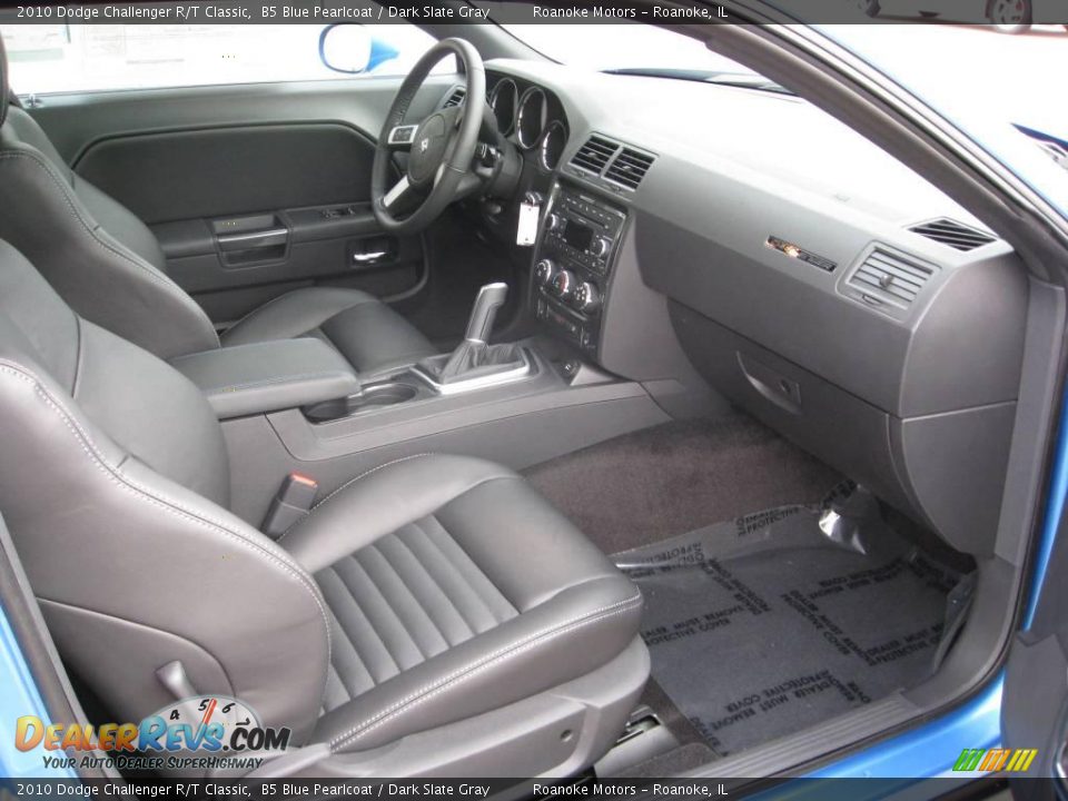 2010 Dodge Challenger R/T Classic B5 Blue Pearlcoat / Dark Slate Gray Photo #13