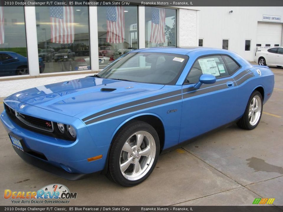 2010 Dodge Challenger R/T Classic B5 Blue Pearlcoat / Dark Slate Gray Photo #17