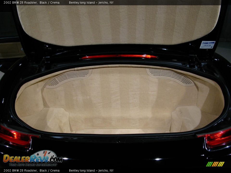 2002 BMW Z8 Roadster Black / Crema Photo #16