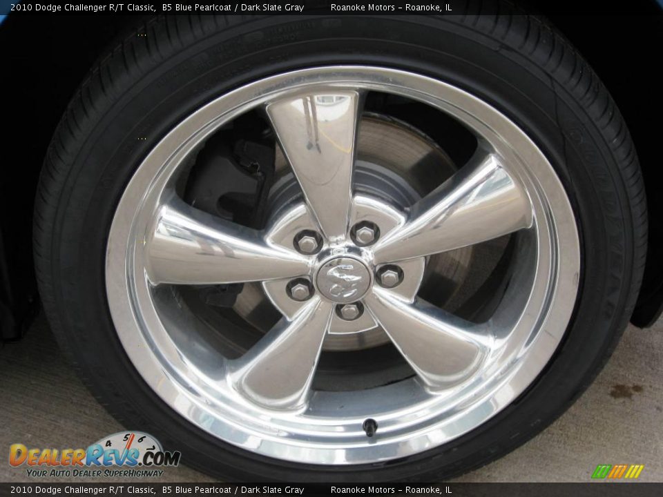 2010 Dodge Challenger R/T Classic B5 Blue Pearlcoat / Dark Slate Gray Photo #20