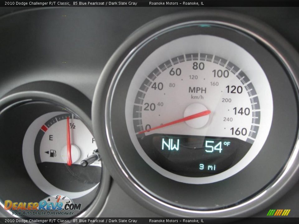 2010 Dodge Challenger R/T Classic B5 Blue Pearlcoat / Dark Slate Gray Photo #23