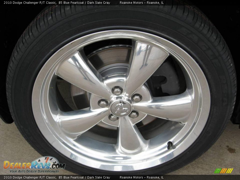 2010 Dodge Challenger R/T Classic B5 Blue Pearlcoat / Dark Slate Gray Photo #26