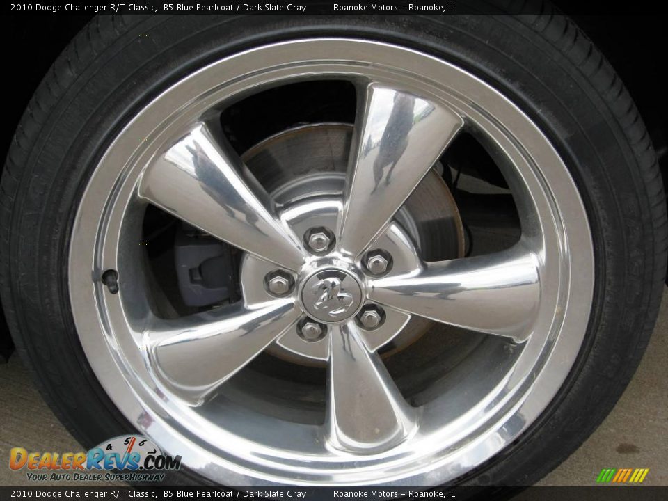 2010 Dodge Challenger R/T Classic B5 Blue Pearlcoat / Dark Slate Gray Photo #27
