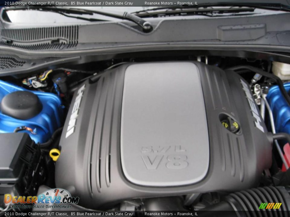 2010 Dodge Challenger R/T Classic B5 Blue Pearlcoat / Dark Slate Gray Photo #32