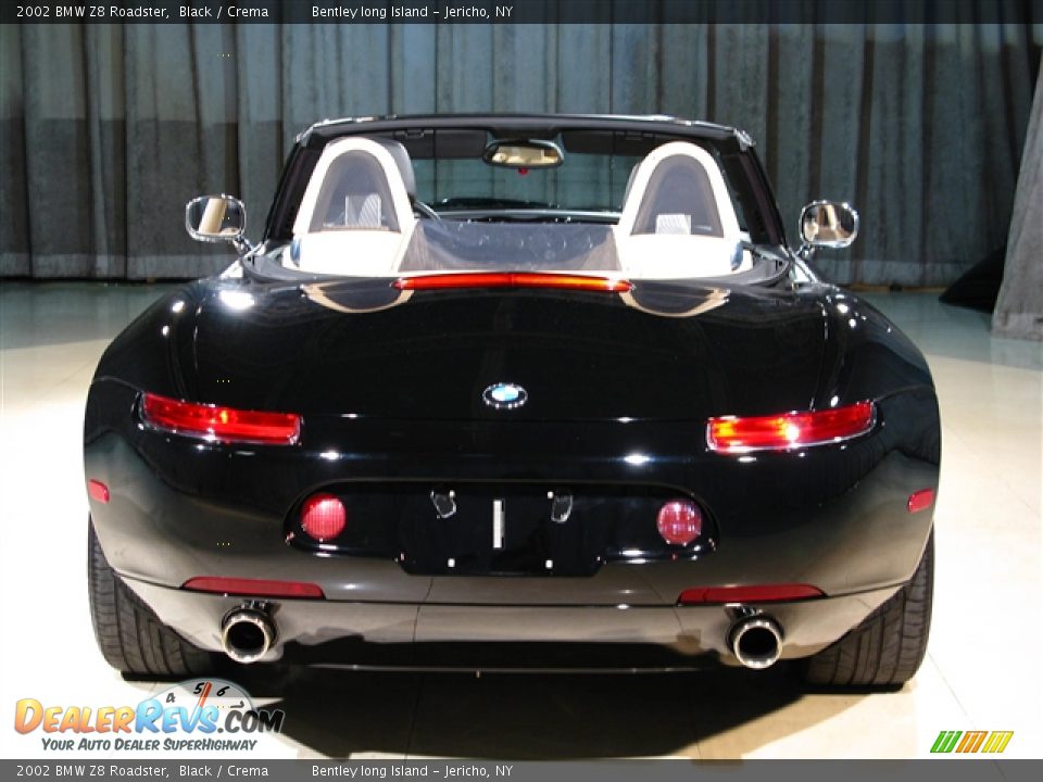 2002 BMW Z8 Roadster Black / Crema Photo #18