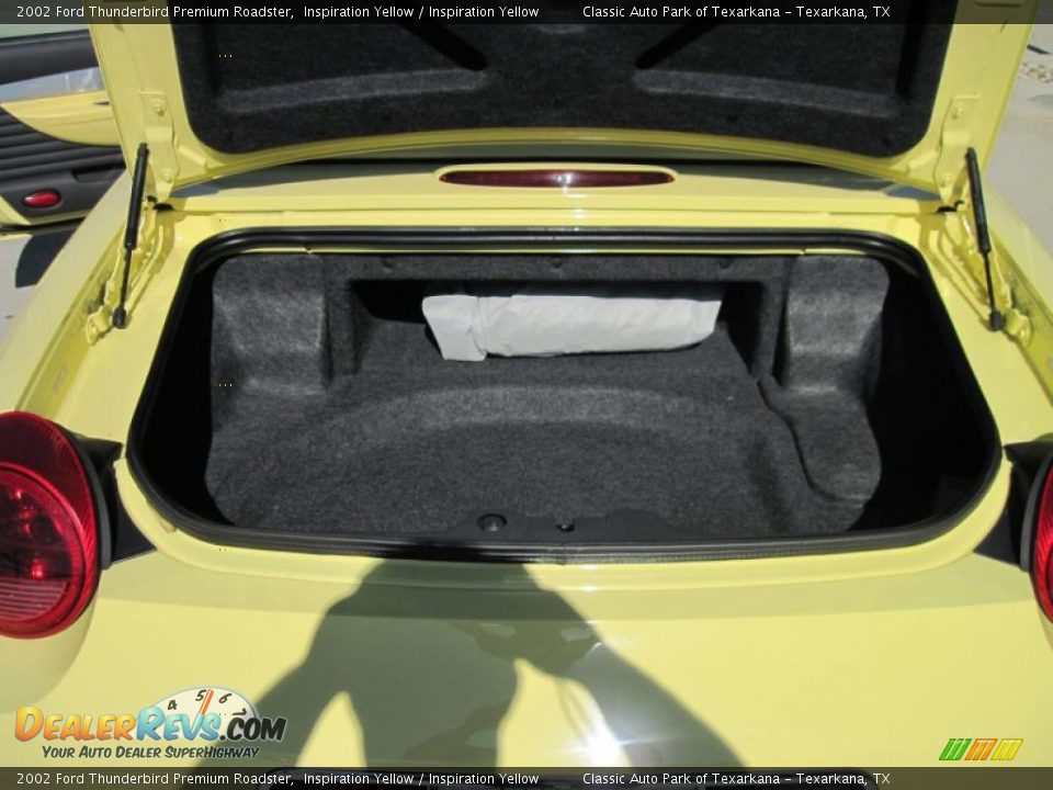 2002 Ford Thunderbird Premium Roadster Inspiration Yellow / Inspiration Yellow Photo #7