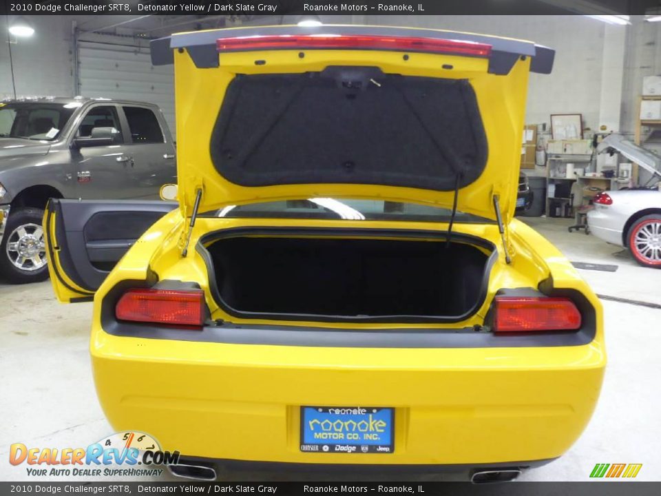2010 Dodge Challenger SRT8 Detonator Yellow / Dark Slate Gray Photo #16