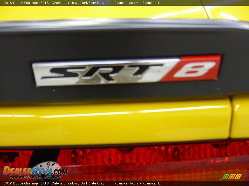 2010 Dodge Challenger SRT8 Detonator Yellow / Dark Slate Gray Photo #26