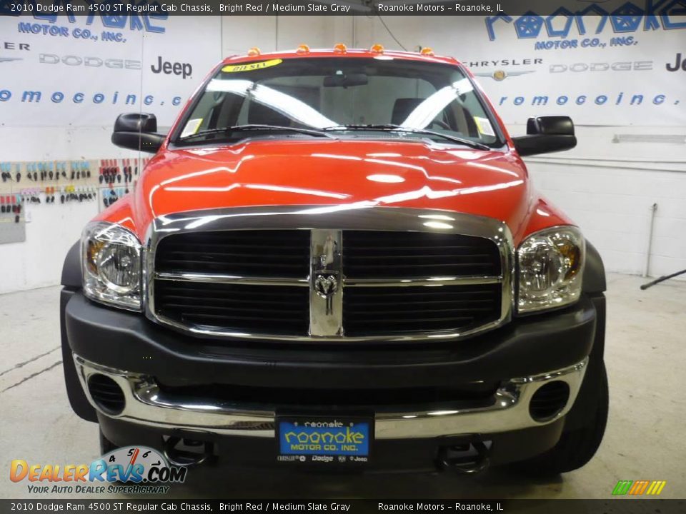 2010 Dodge Ram 4500 ST Regular Cab Chassis Bright Red / Medium Slate Gray Photo #29