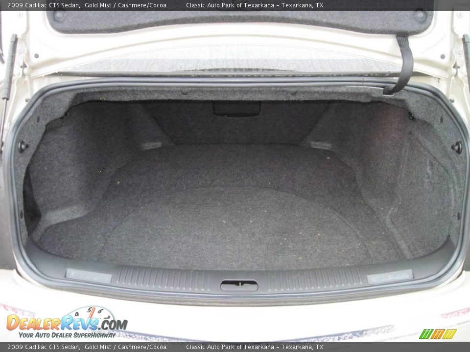 2009 Cadillac CTS Sedan Gold Mist / Cashmere/Cocoa Photo #7