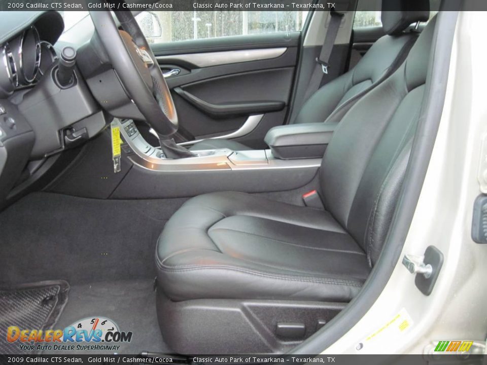 2009 Cadillac CTS Sedan Gold Mist / Cashmere/Cocoa Photo #8