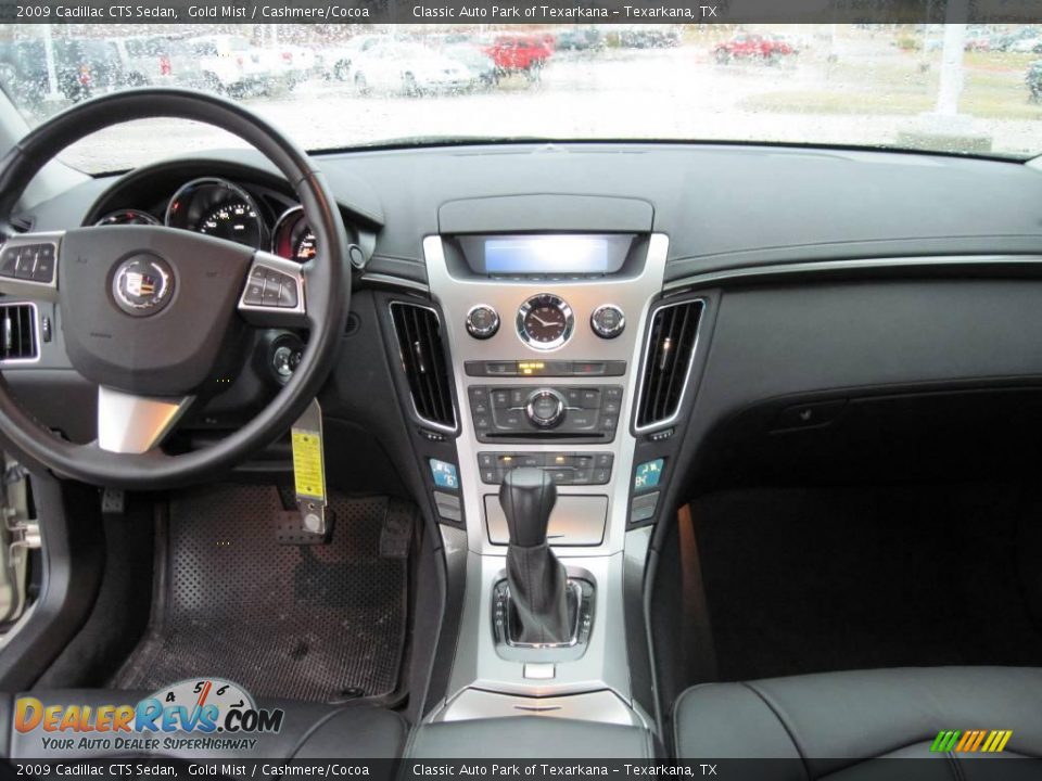 2009 Cadillac CTS Sedan Gold Mist / Cashmere/Cocoa Photo #10