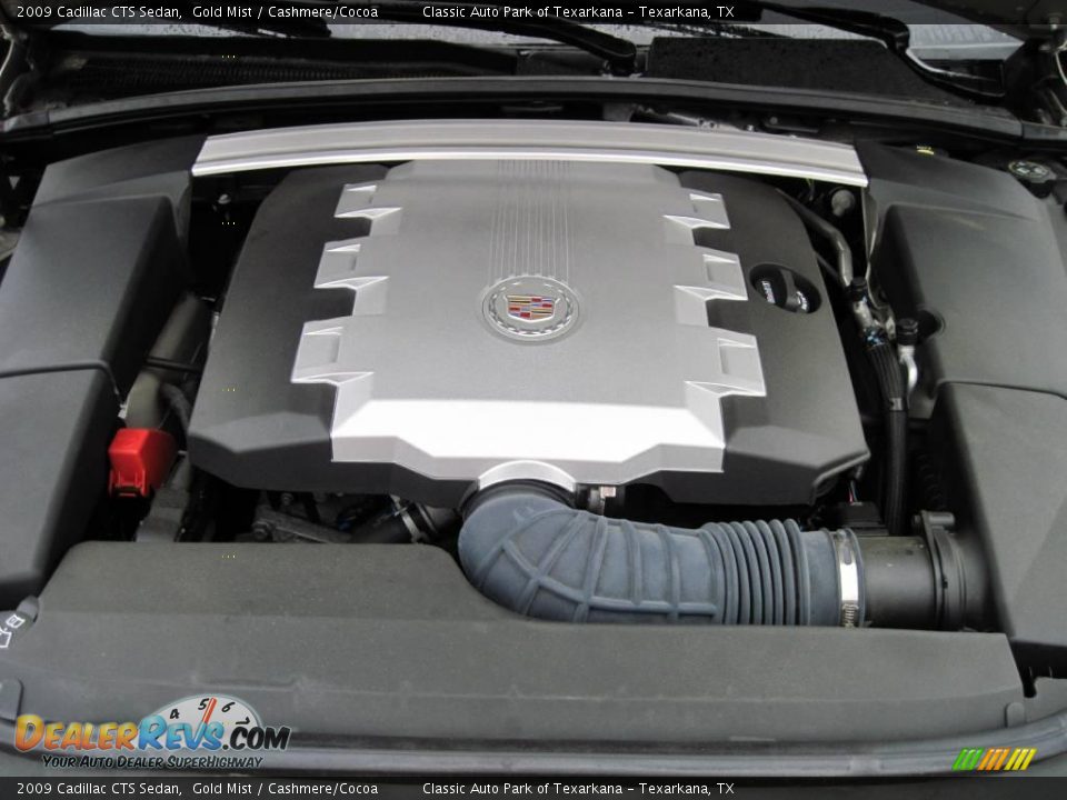2009 Cadillac CTS Sedan Gold Mist / Cashmere/Cocoa Photo #13