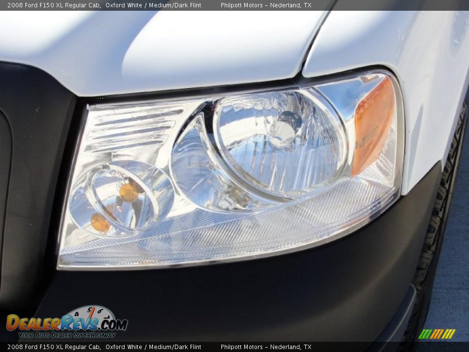 2008 Ford F150 XL Regular Cab Oxford White / Medium/Dark Flint Photo #10