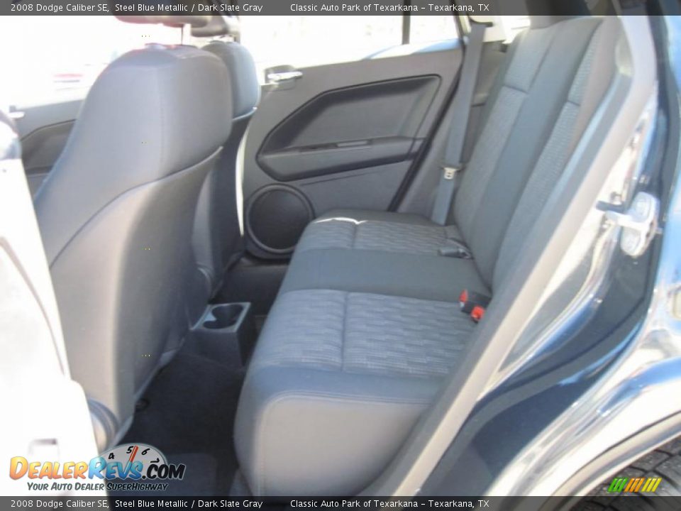 2008 Dodge Caliber SE Steel Blue Metallic / Dark Slate Gray Photo #10