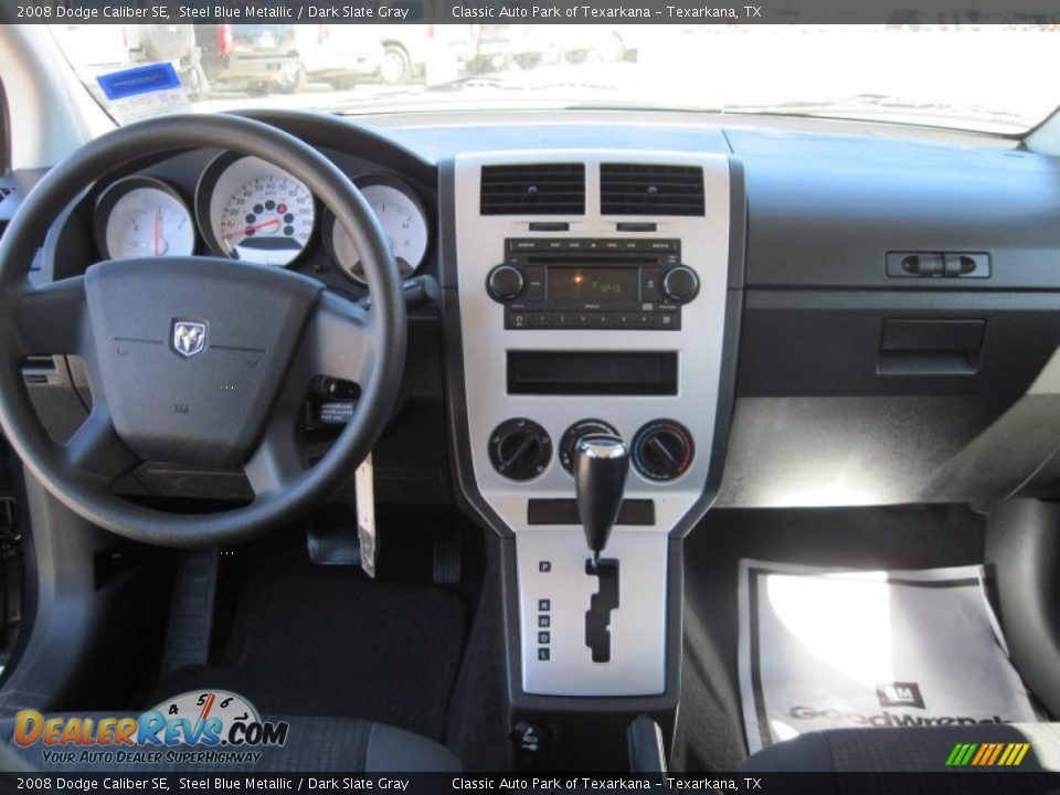 2008 Dodge Caliber SE Steel Blue Metallic / Dark Slate Gray Photo #11