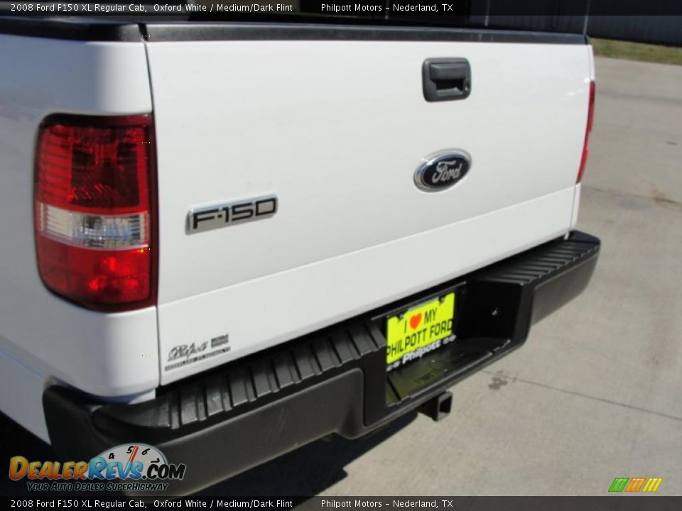 2008 Ford F150 XL Regular Cab Oxford White / Medium/Dark Flint Photo #20