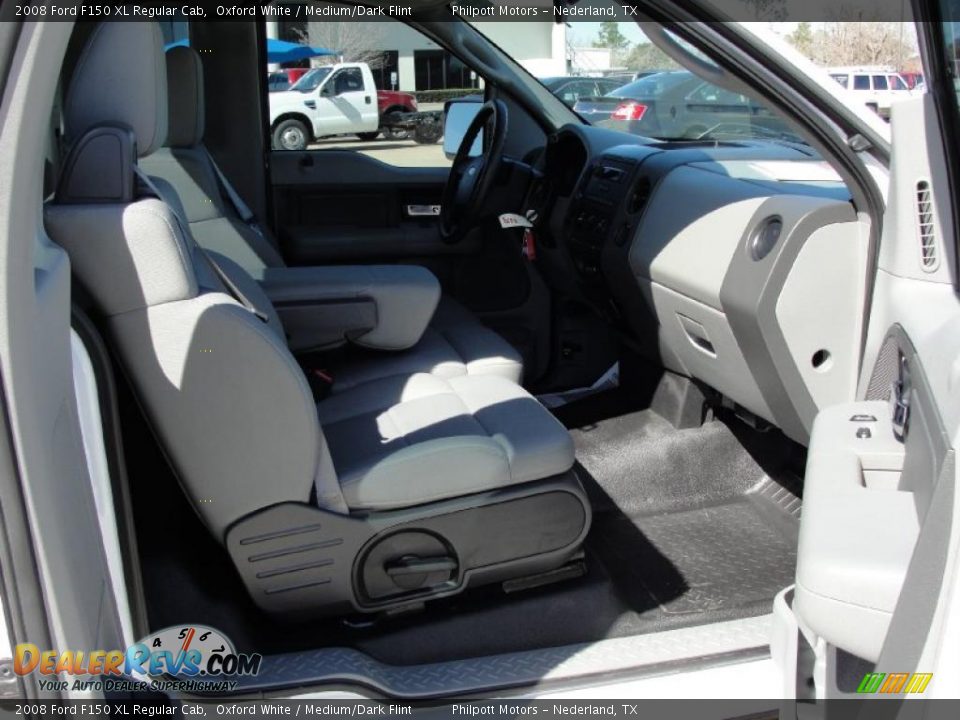 2008 Ford F150 XL Regular Cab Oxford White / Medium/Dark Flint Photo #24