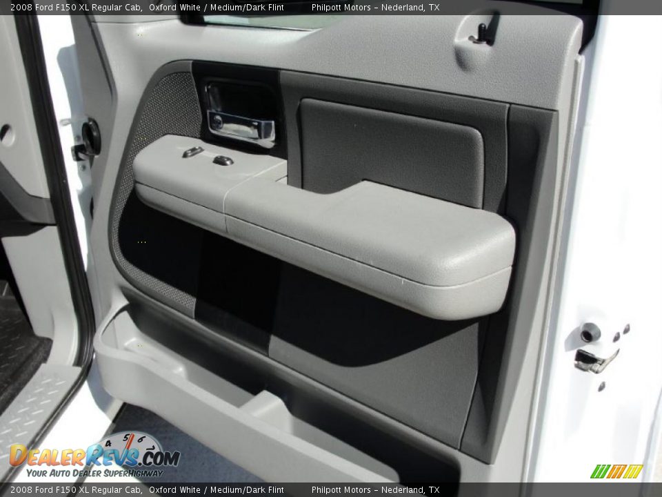 2008 Ford F150 XL Regular Cab Oxford White / Medium/Dark Flint Photo #25