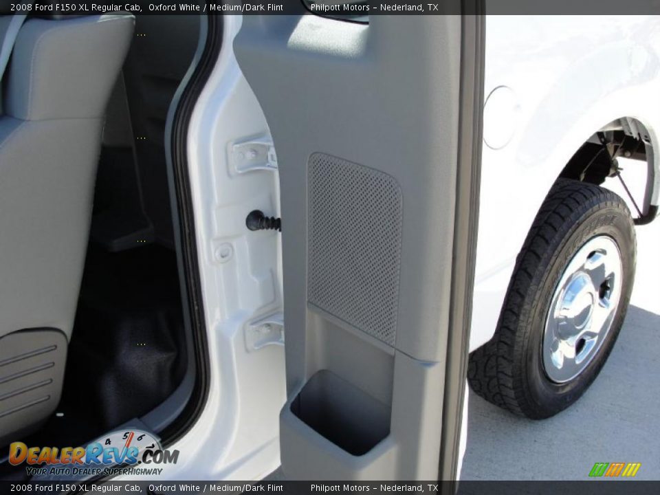 2008 Ford F150 XL Regular Cab Oxford White / Medium/Dark Flint Photo #29