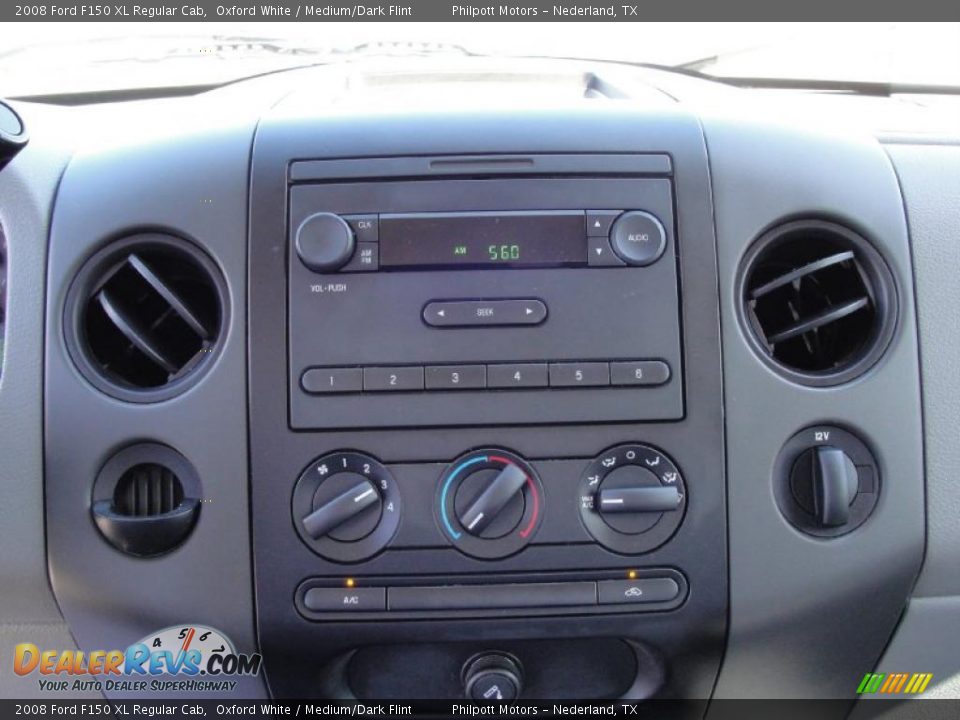 2008 Ford F150 XL Regular Cab Oxford White / Medium/Dark Flint Photo #35