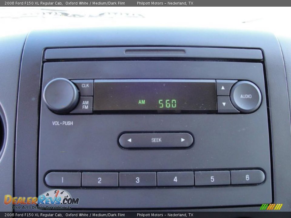2008 Ford F150 XL Regular Cab Oxford White / Medium/Dark Flint Photo #36