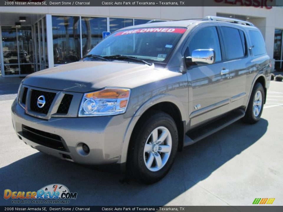 2008 Nissan Armada SE Desert Stone / Charcoal Photo #1