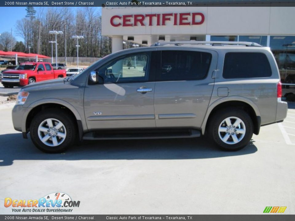 2008 Nissan Armada SE Desert Stone / Charcoal Photo #3