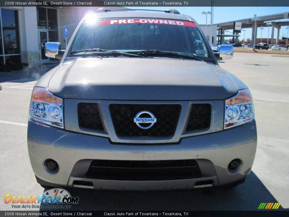 2008 Nissan Armada SE Desert Stone / Charcoal Photo #5