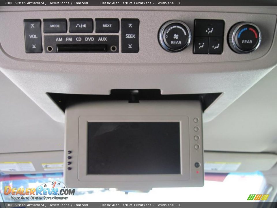 2008 Nissan Armada SE Desert Stone / Charcoal Photo #12