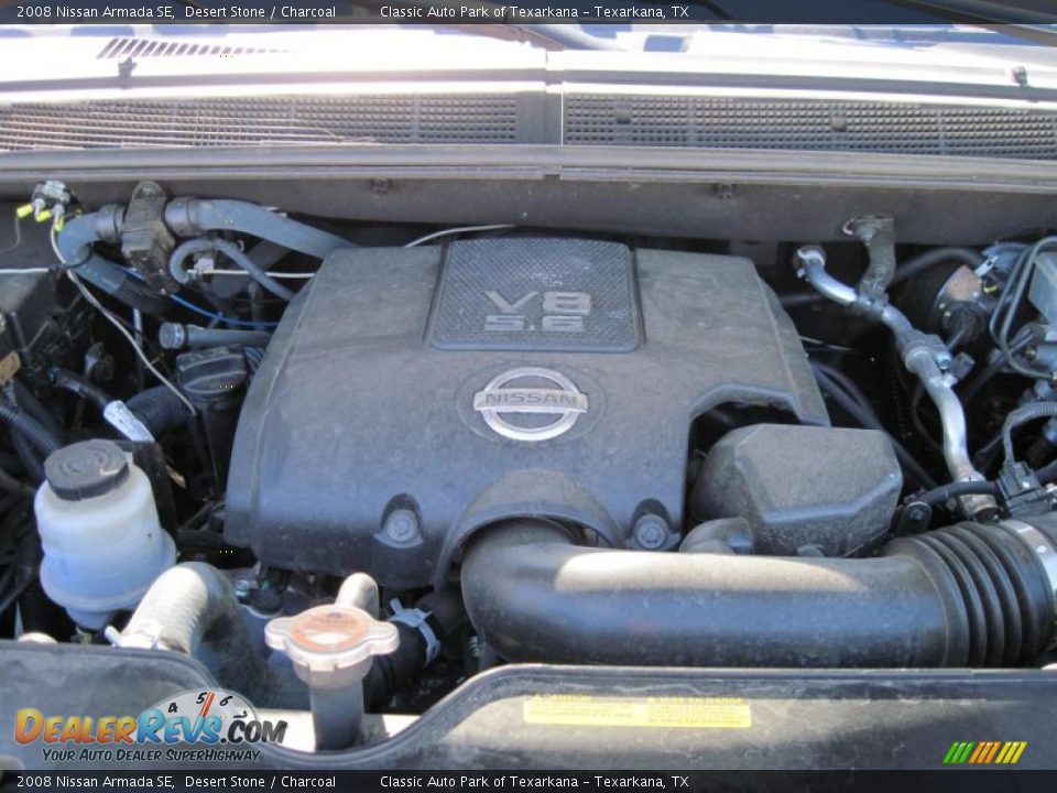 2008 Nissan Armada SE Desert Stone / Charcoal Photo #15