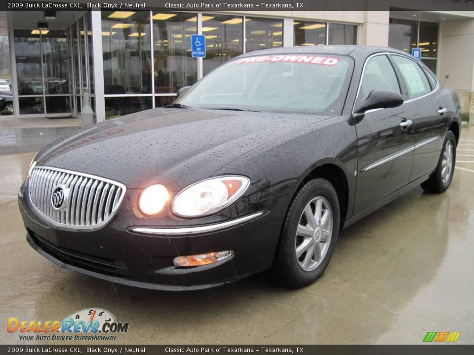 2009 Buick LaCrosse CXL Black Onyx / Neutral Photo #1