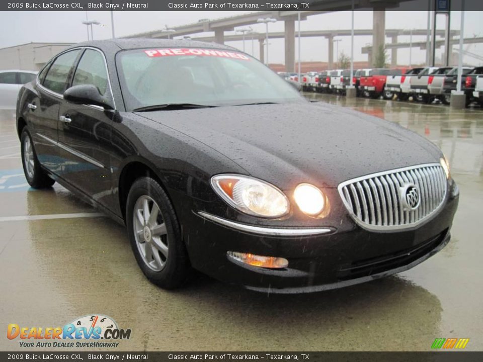 2009 Buick LaCrosse CXL Black Onyx / Neutral Photo #2