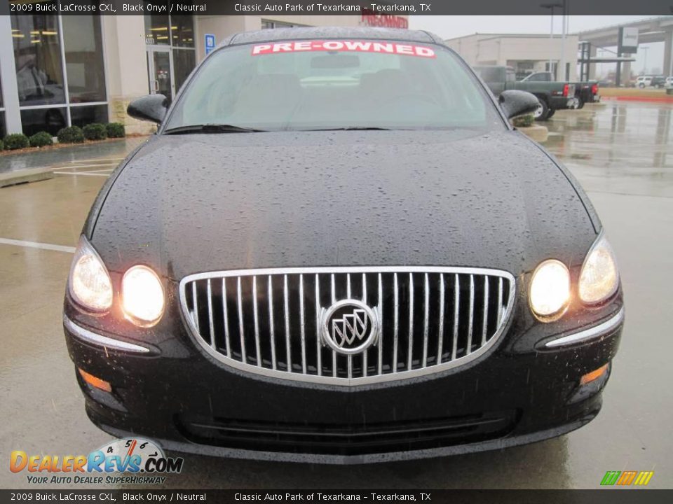 2009 Buick LaCrosse CXL Black Onyx / Neutral Photo #5
