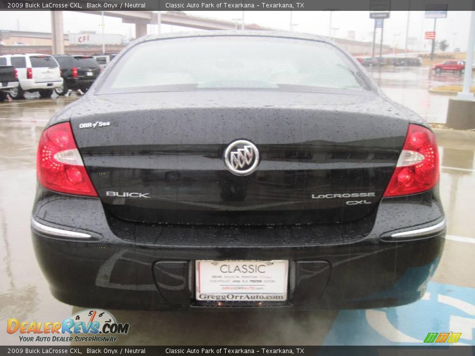 2009 Buick LaCrosse CXL Black Onyx / Neutral Photo #6